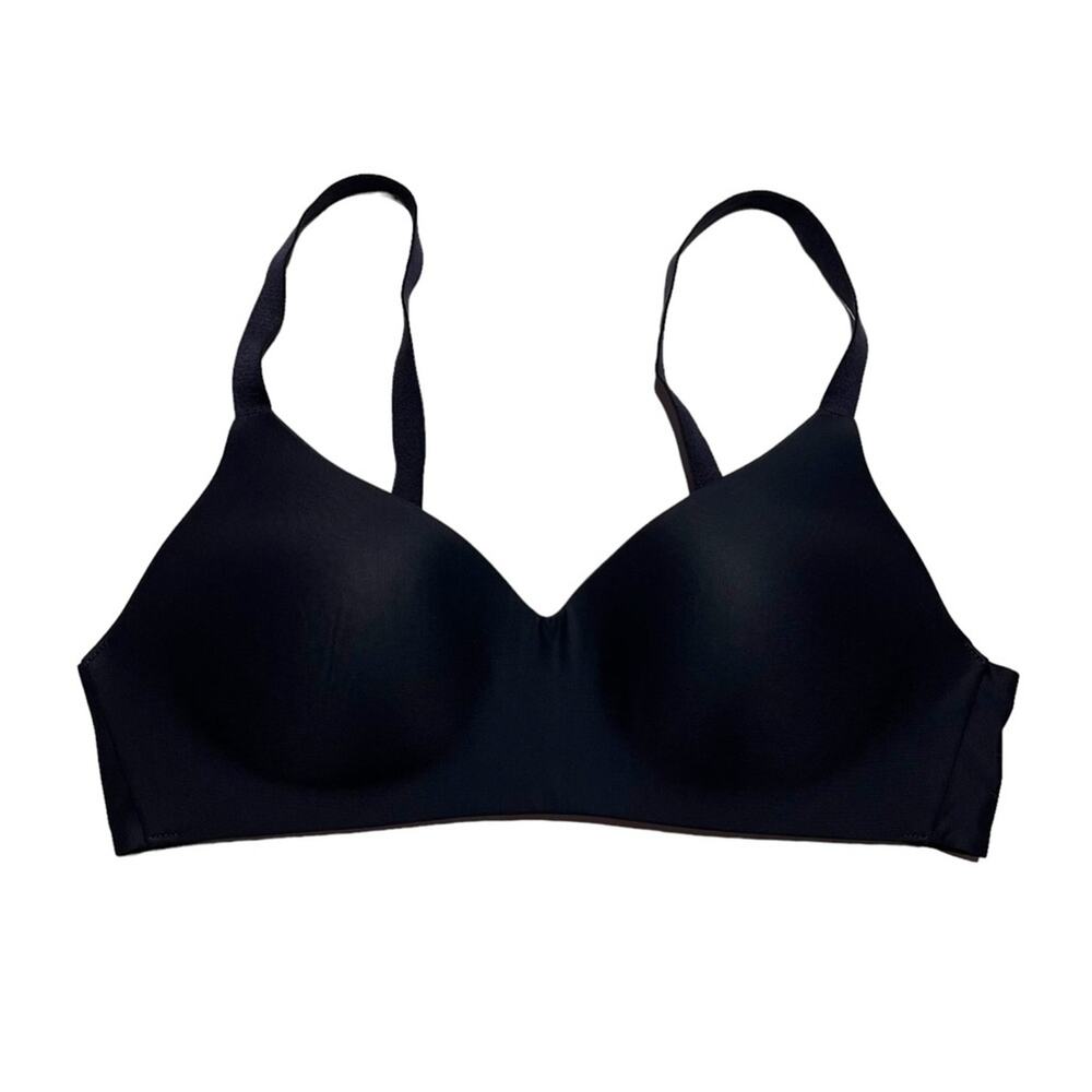 Gymshark Moulded Cup Bra Black Size Small